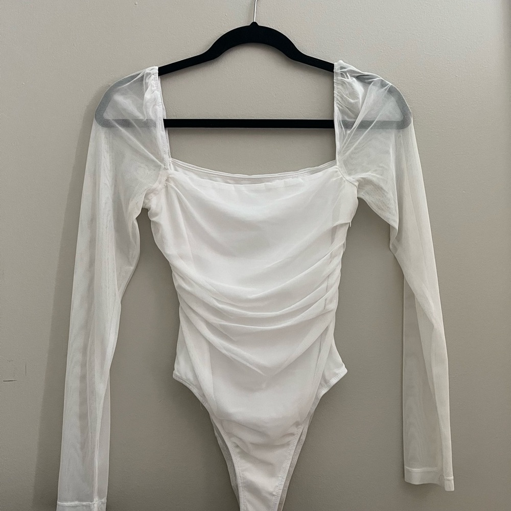 Princess Polly White Bodysuit